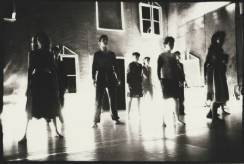 Projekt »Tango Neruda« (1983): Ensemble. Fotografie: Erich Malter