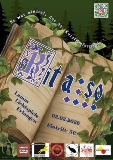 Zum Artikel "Der 39. [ki’ta:so]-Kurzfilmabend kommt: am 2. Februar um 20:15 Uhr in den Lamm-Lichtspielen"